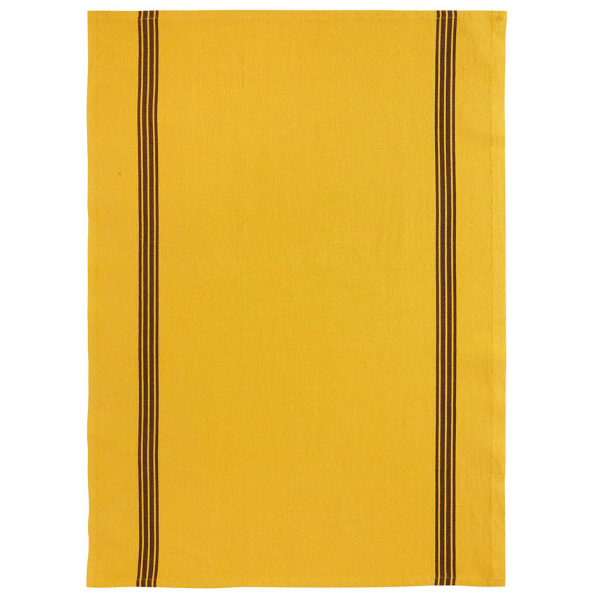 French Piano Linen/Cotton Tea Towel Curry