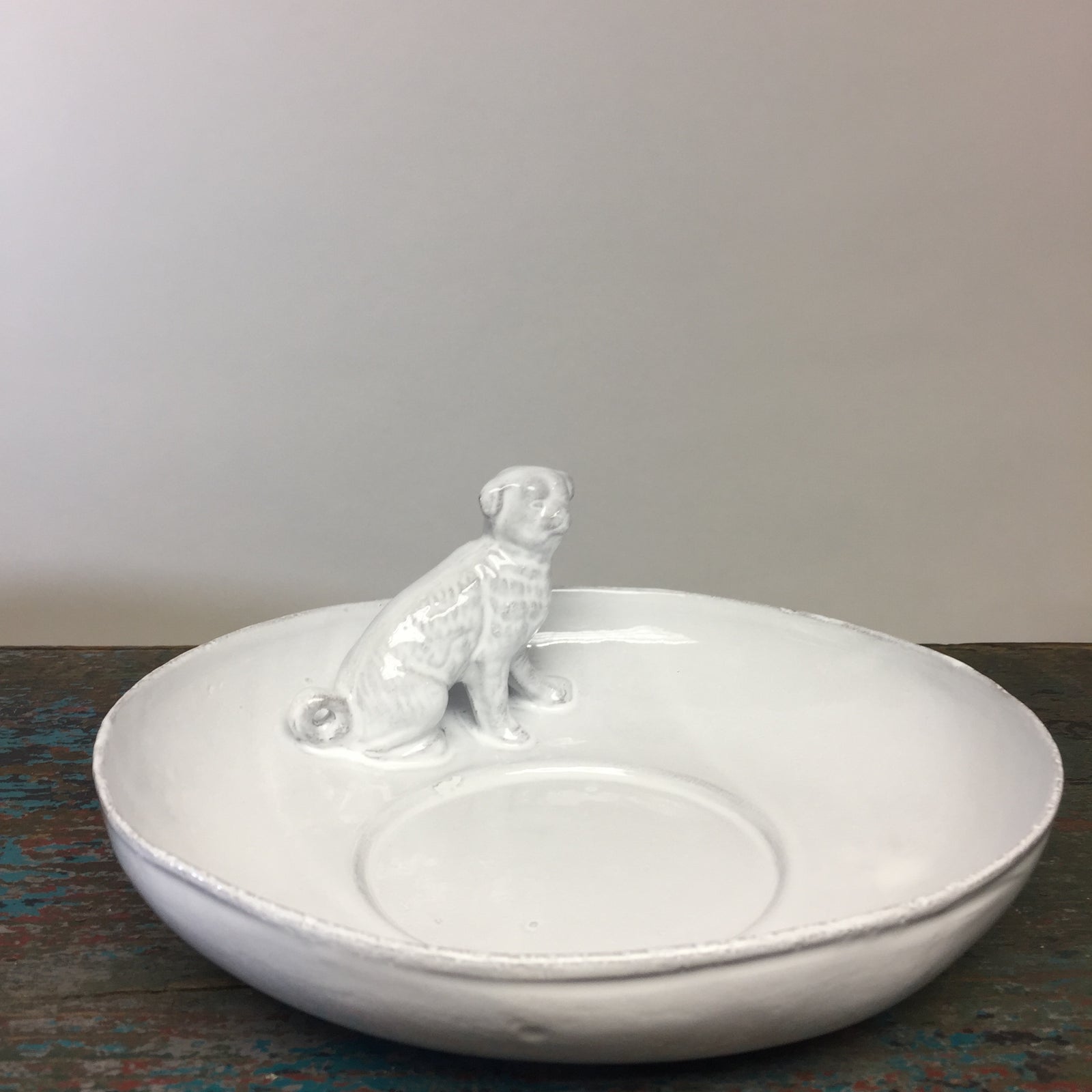 Astier De Villatte Dog Fruit Bowl