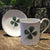 John Derian Four Leaf Clover Mug
