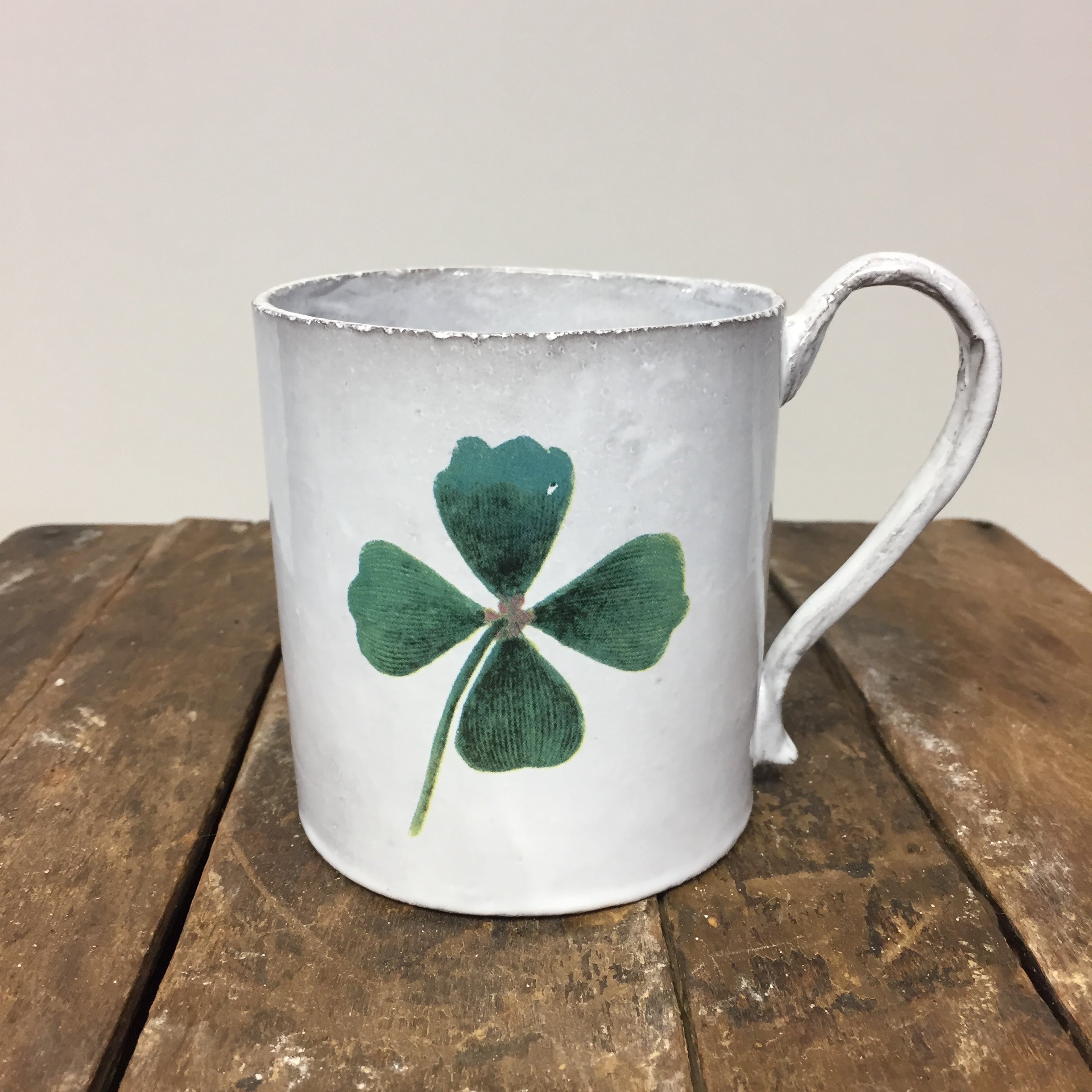 Astier de Villatte ／Clover カップ Four Leaf Clover Mug