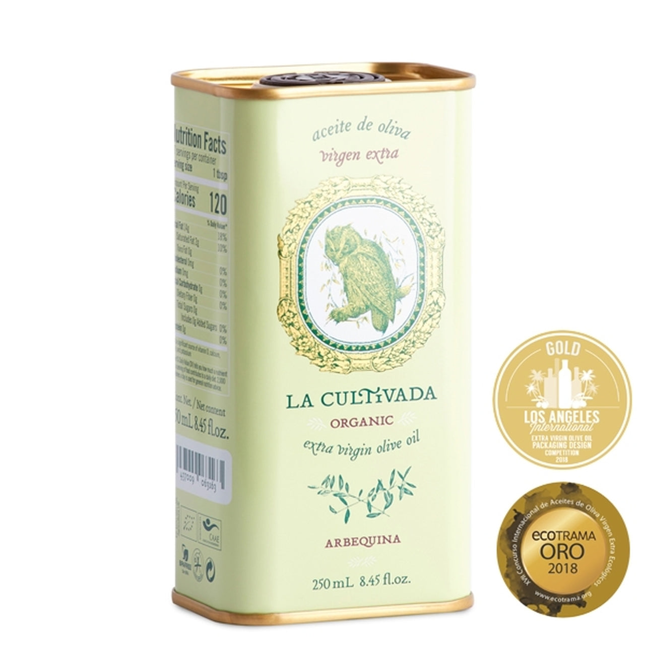 La Cultivada Arbequina EVOO Olive Oil