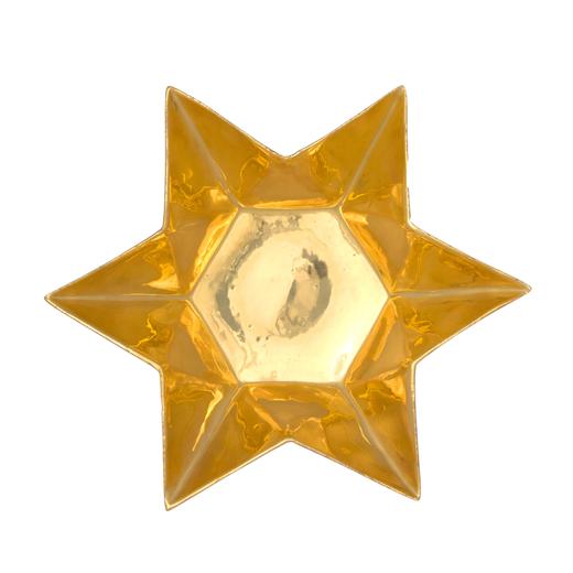 Etoile Soup Plate Golden Interior