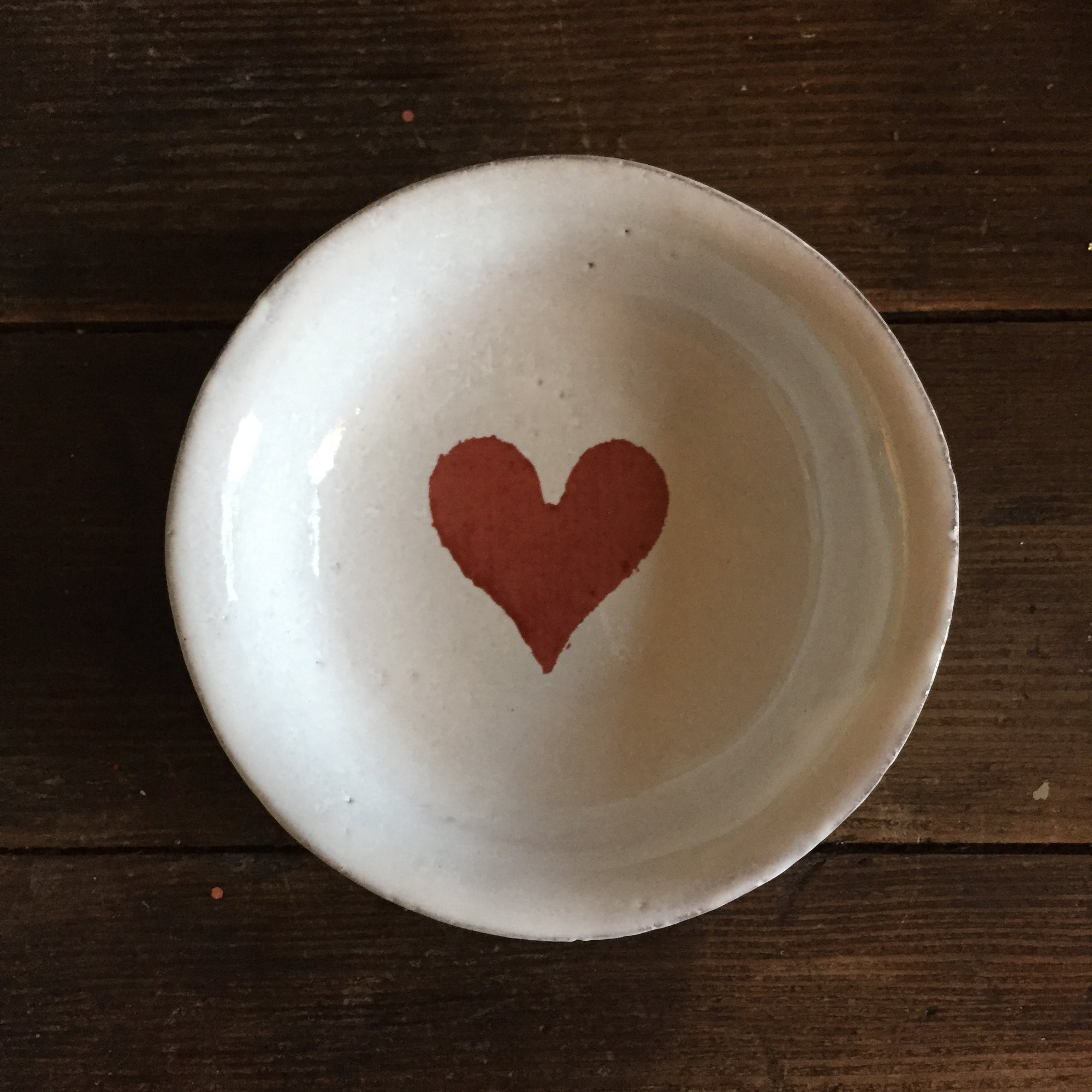 Astier de Villatte John Derian Heart Saucer