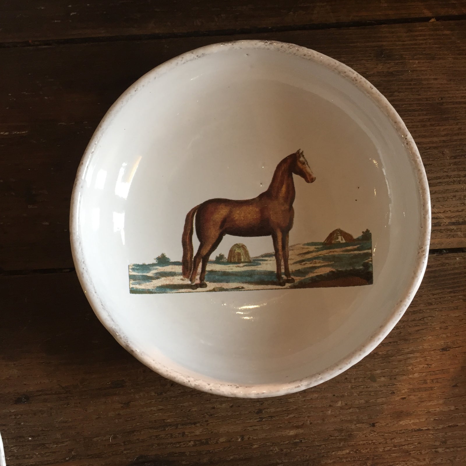 Astier de Villatte John Derian Horse Dish