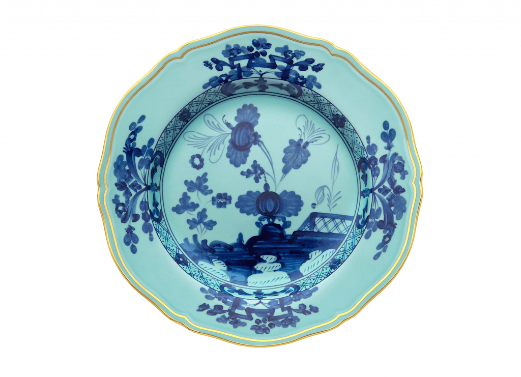Oriente Italiano Flat Dinner Plate Iris