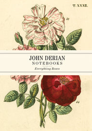 John Derian Everything Roses Notebooks