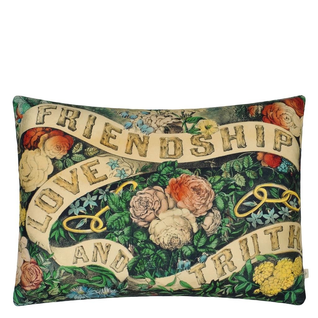 Friendship Decorative Pillow by John Derian