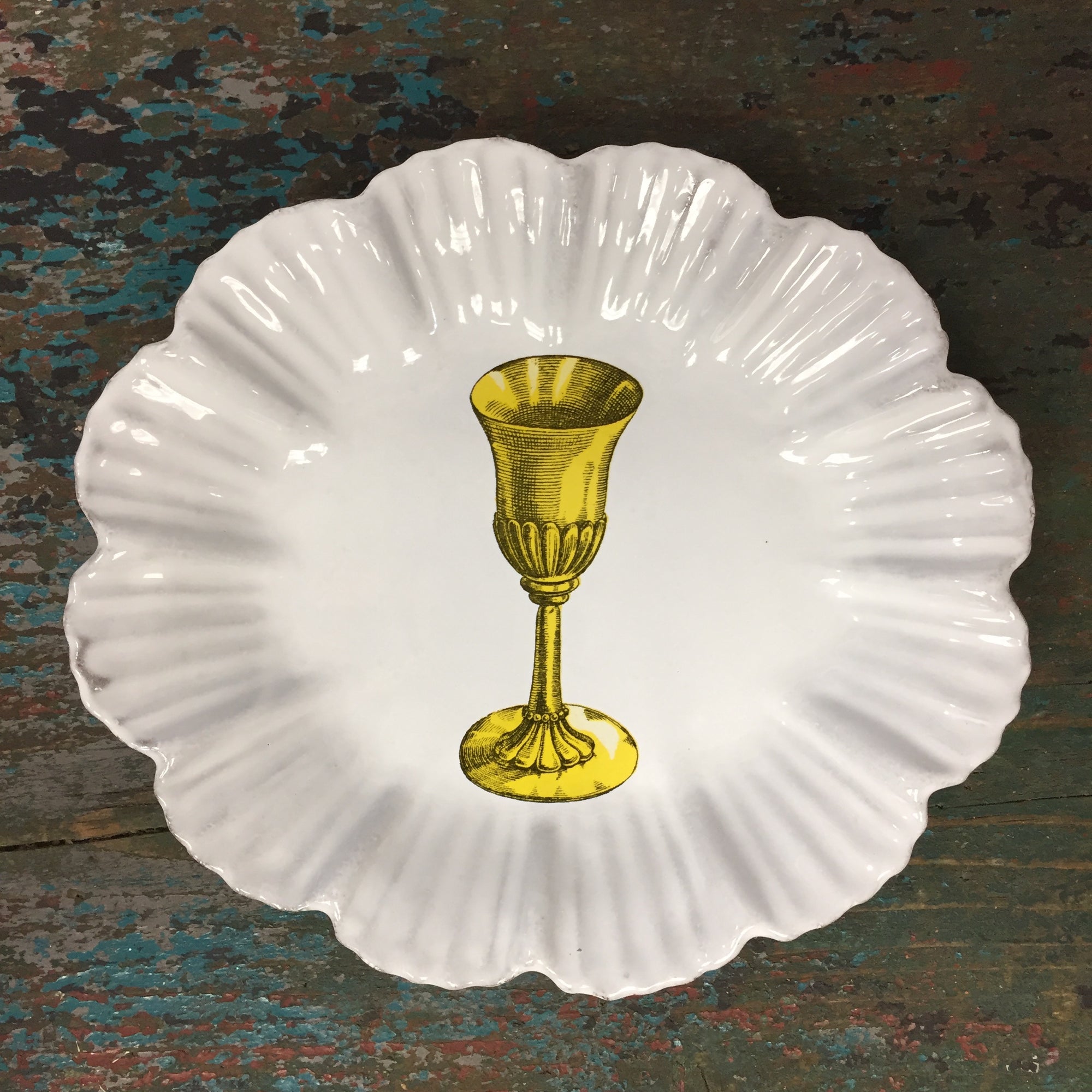 Astier de Villatte John Derian Gold Cup Plate