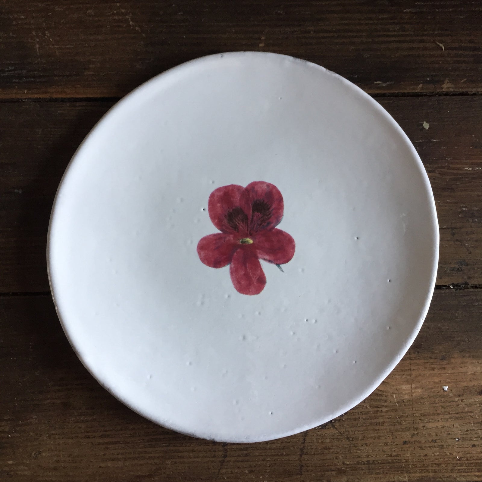 Astier de Villatte John Derian Pelargonium Saucer