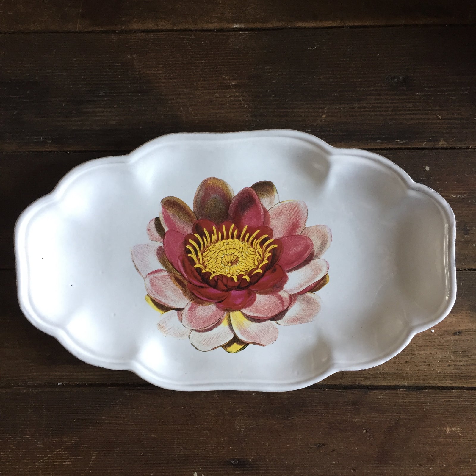 Astier de Villatte John Derian Waterlily Platter