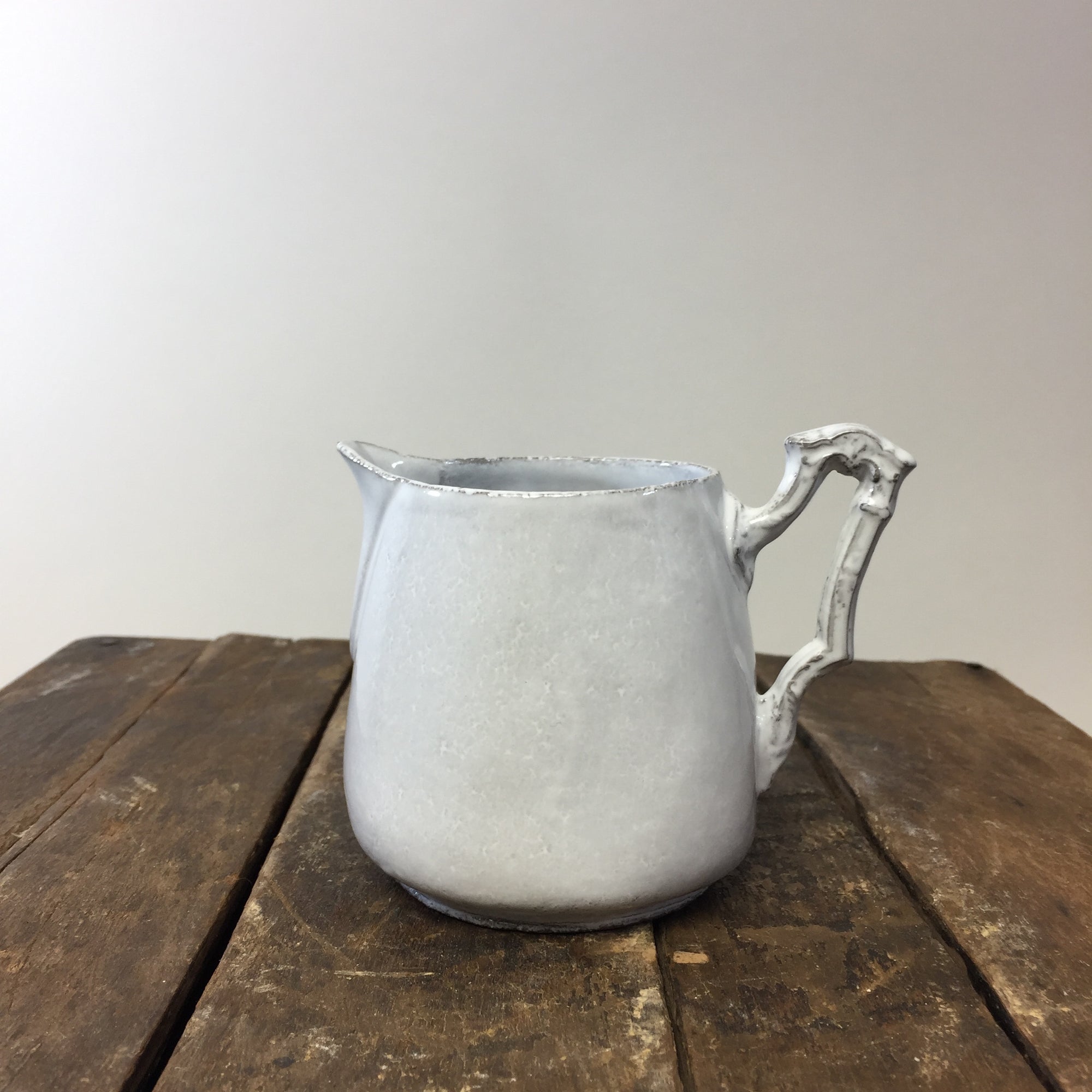 Astier de Villatte Kiwi Cream Pitcher