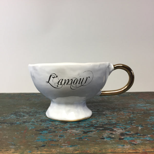 Kuhn Keramik L'amour 'Glam' Office Coffee Cup - ISLES STUDIO