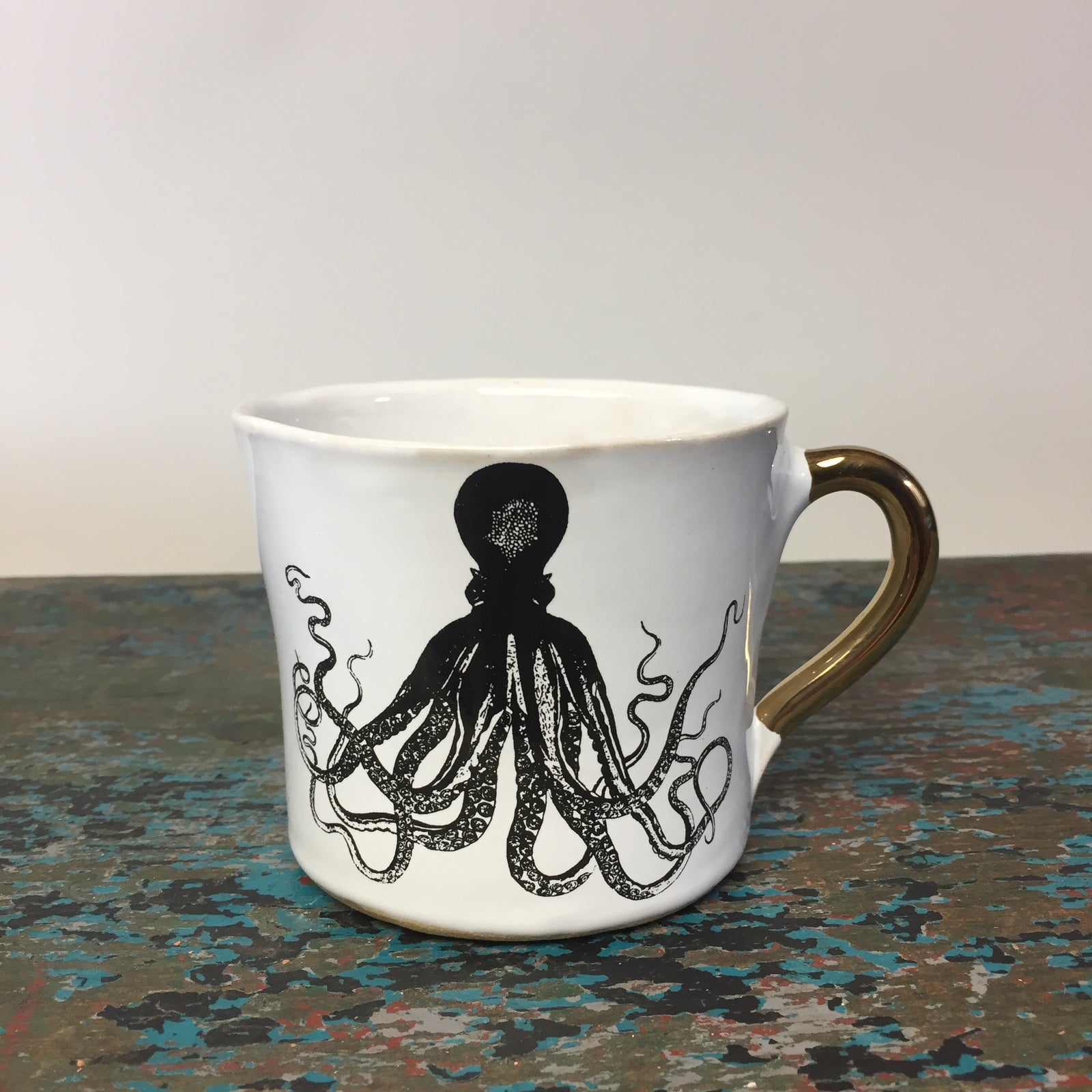 Kuhn Keramik Octopus 'Glam' Medium Coffee Cup