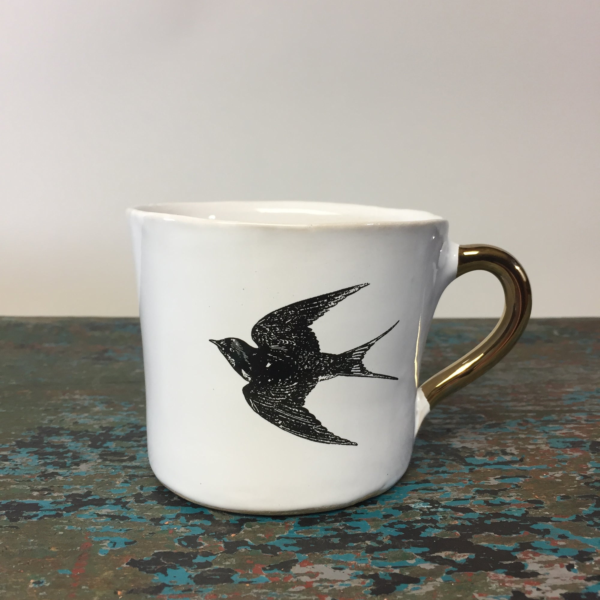 Kuhn Keramik Swallow 'Glam' Medium Coffee Cup