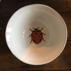 Astier de Villatte John Derian Ladybird Soup Plate