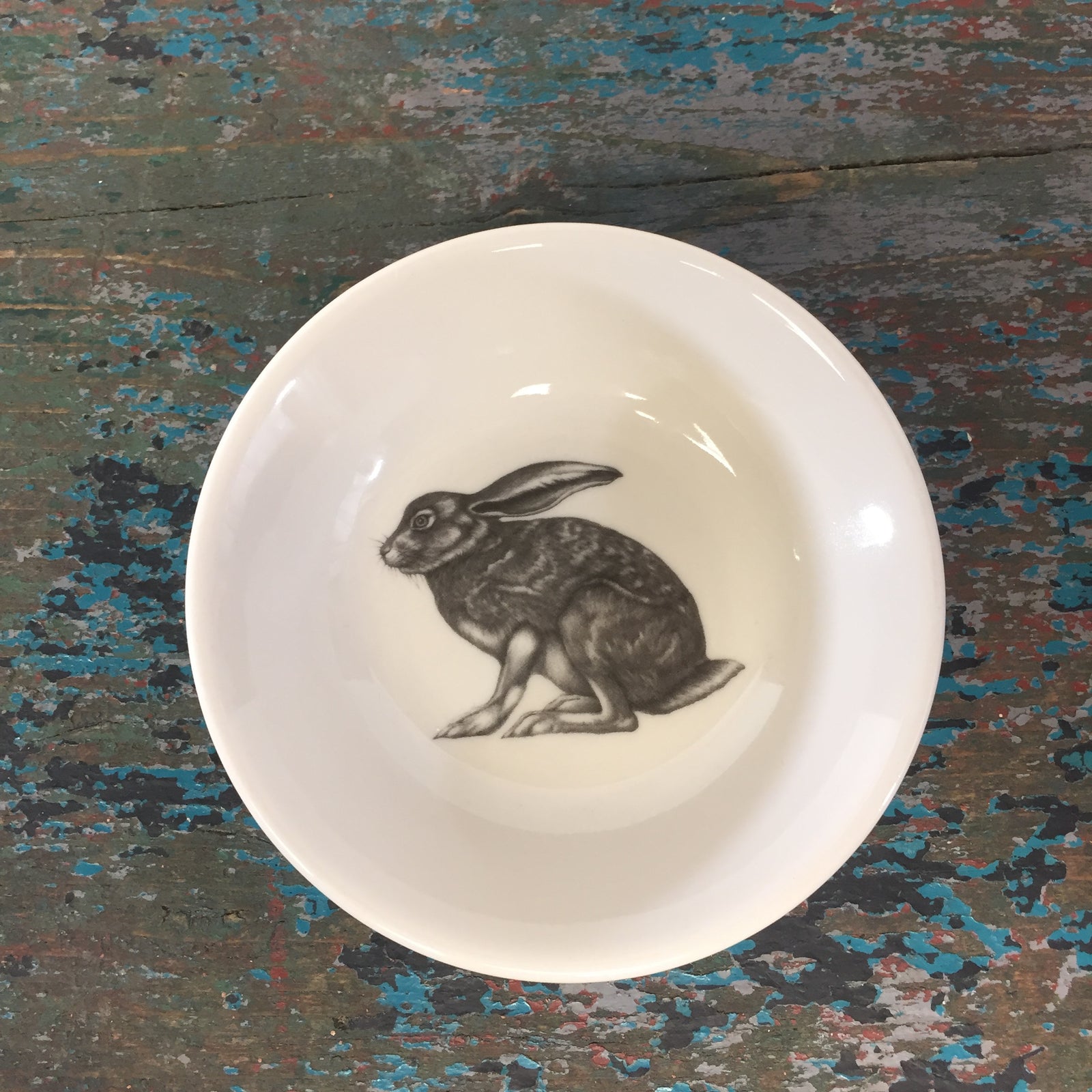 Laura Zindel Crouching Hare Sauce Bowl
