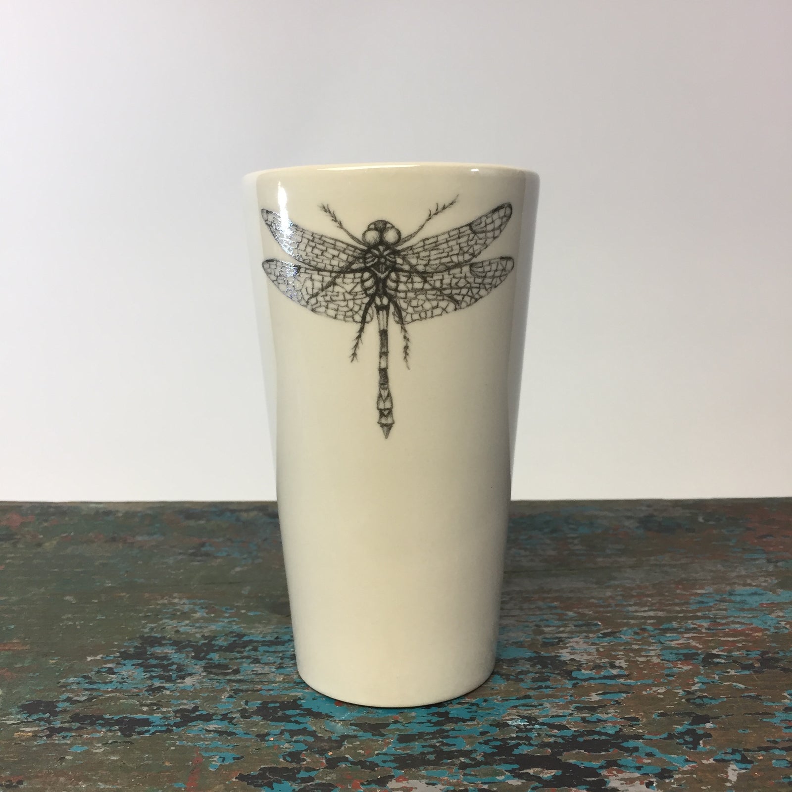 Laura Zindel Dragonfly Tumbler