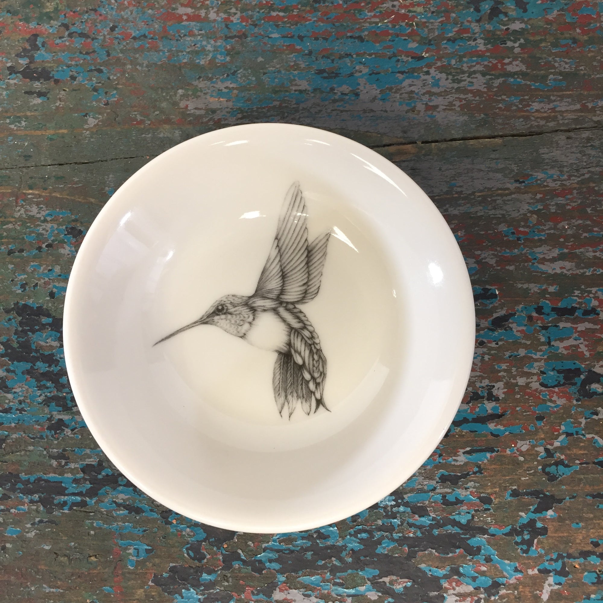 Laura Zindel Hummingbird #4 Sauce Bowl