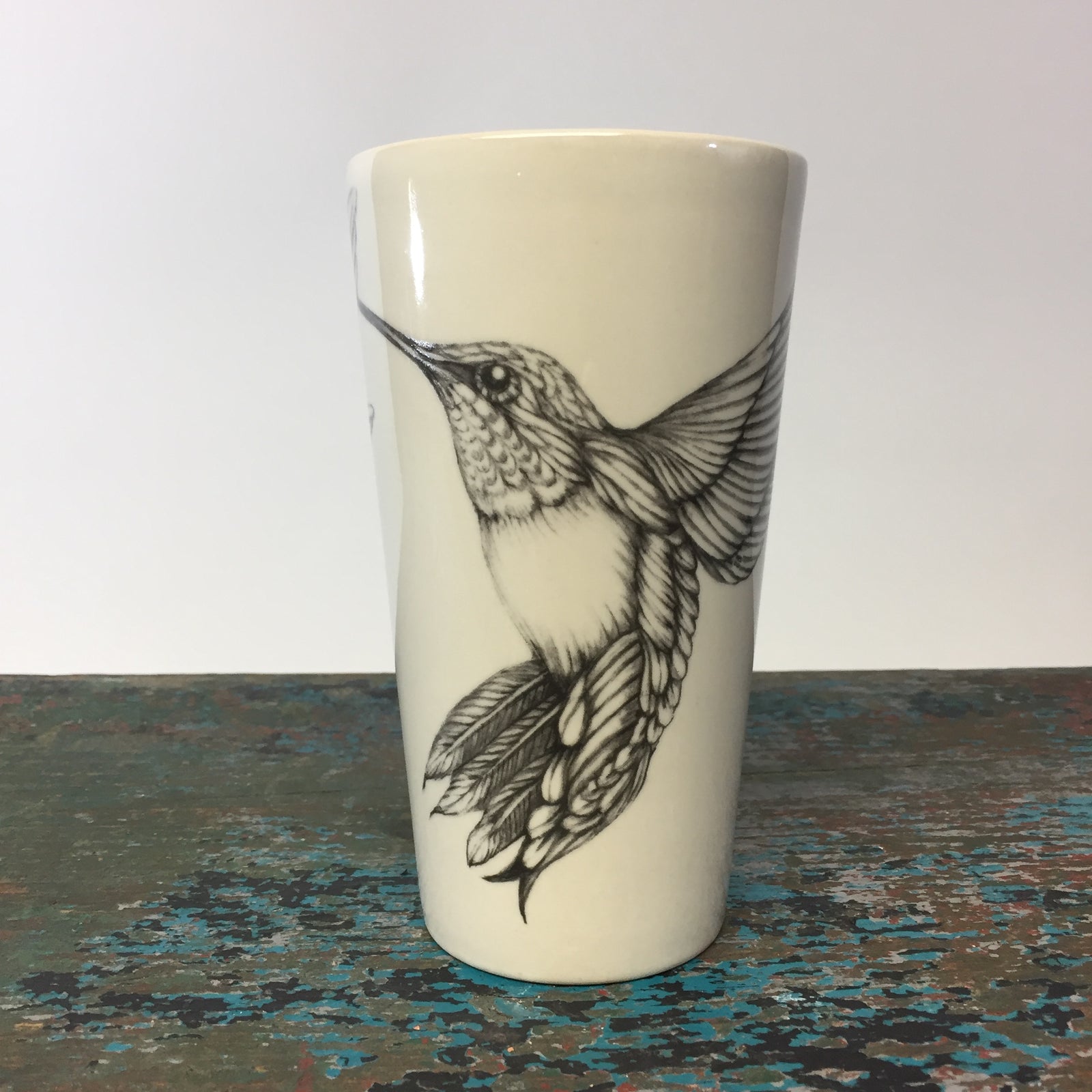 Laura Zindel Hummingbird #4 Tumbler