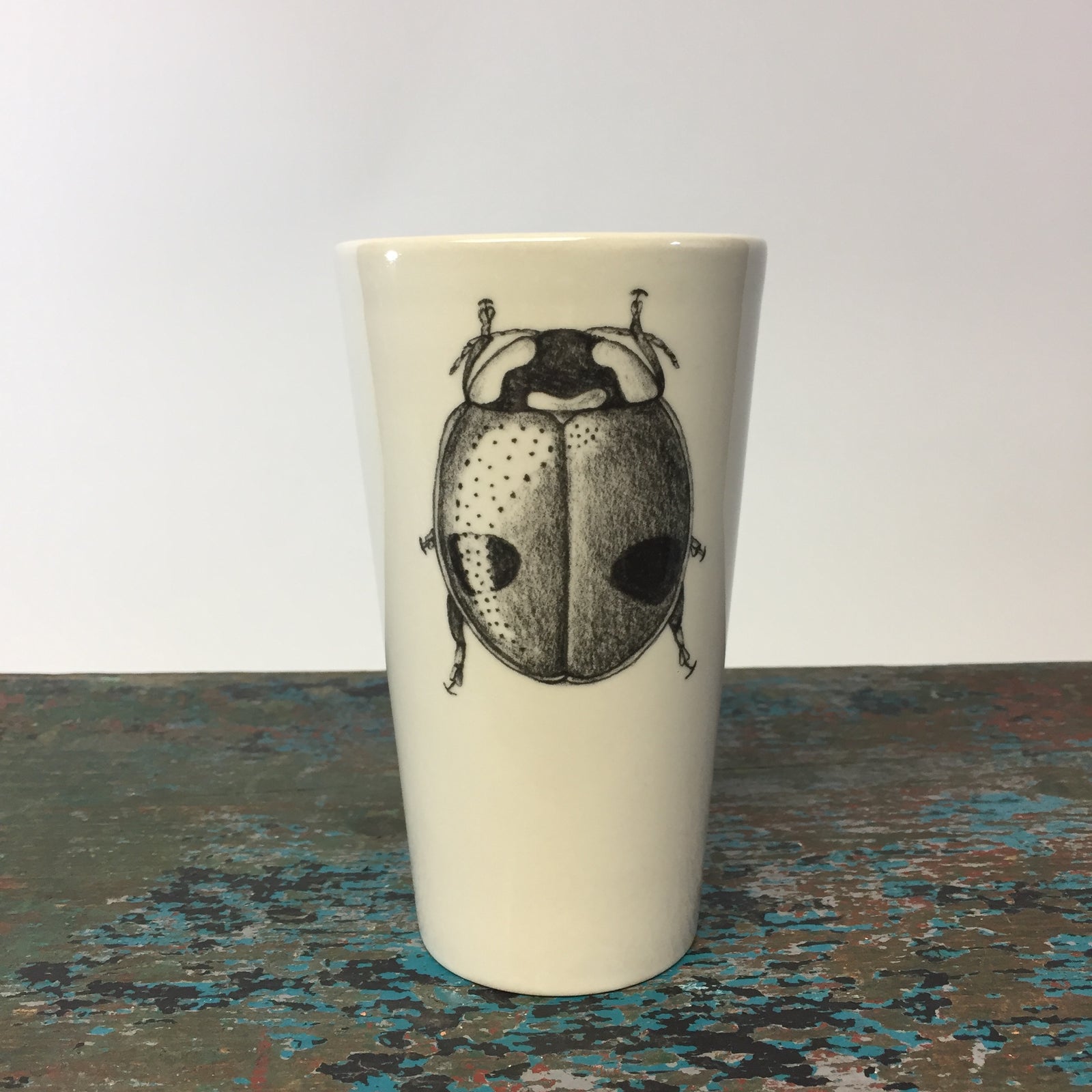 Laura Zindel Lady Beetle Tumbler