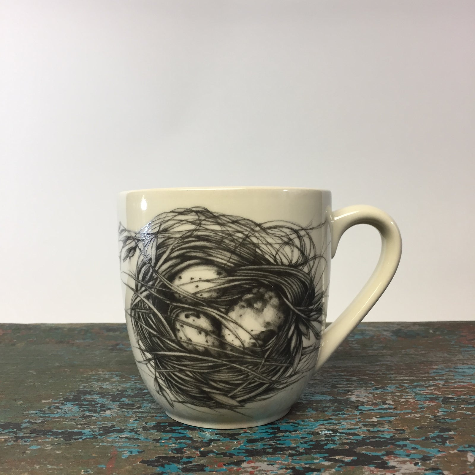 Laura Zindel Quail Nest Mug