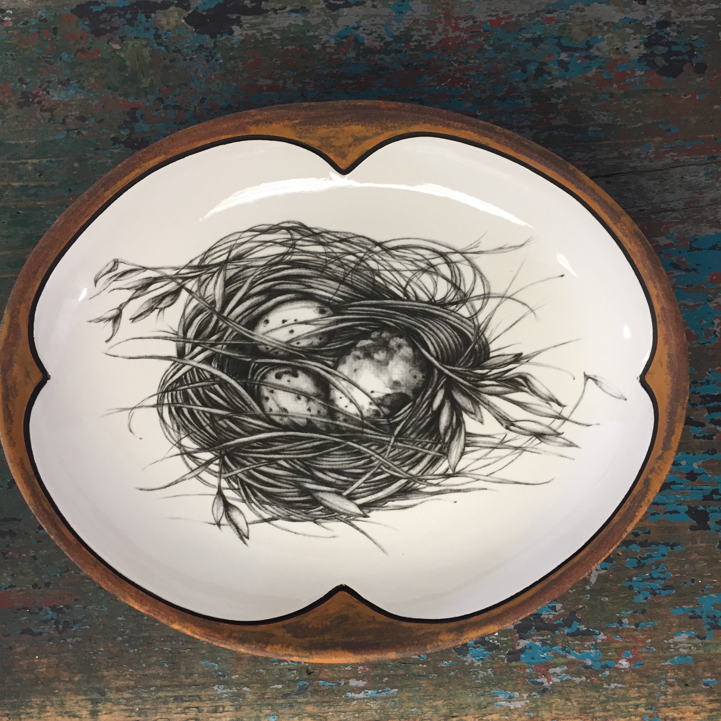 Cereal Bowl: Milk Thistle - Laura Zindel Design