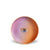 L'objet Lito Eye Plate Purple + Orange