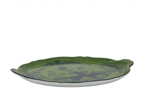 Oriente Italiano Round Cake Platter Malachite
