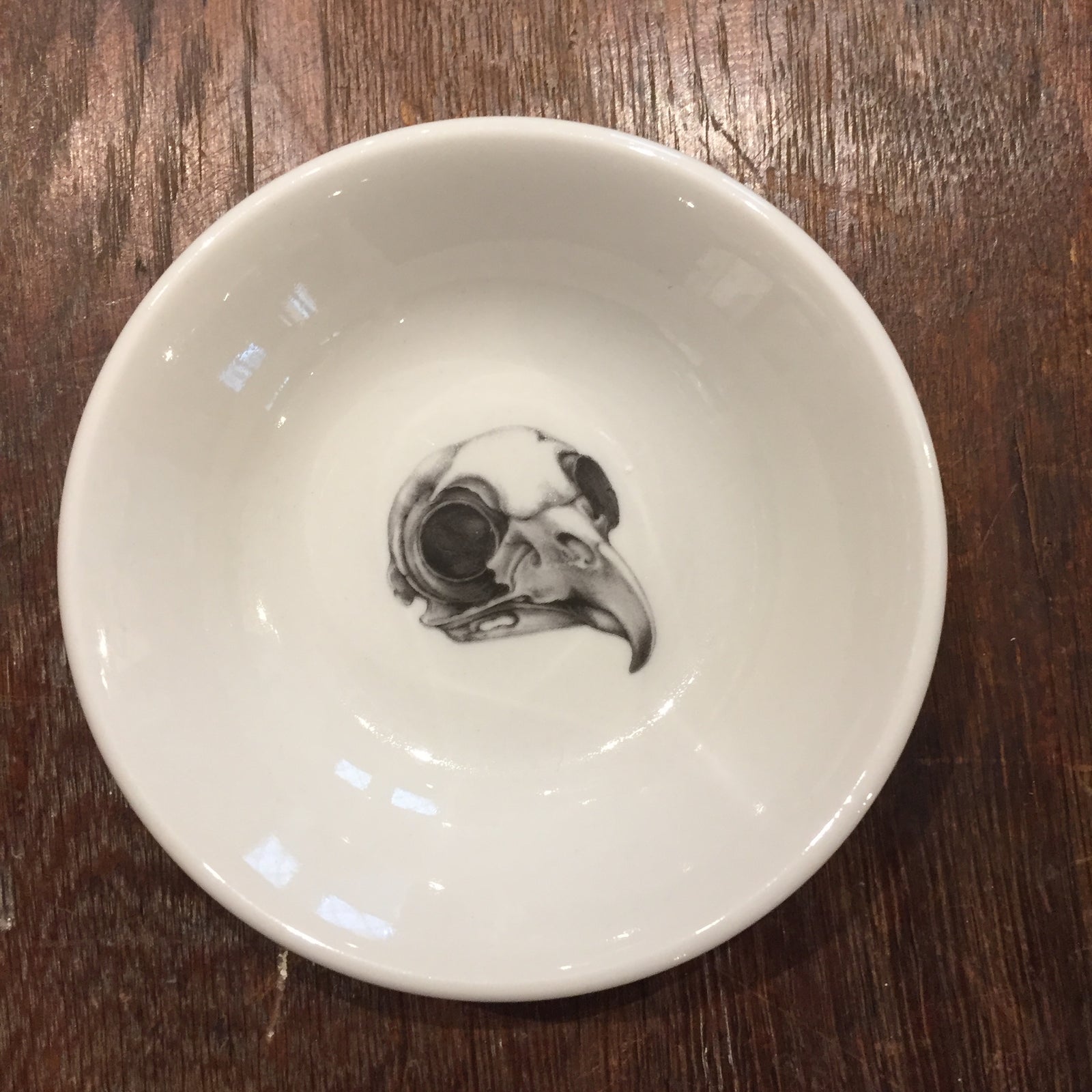 Owl Skull Sauce Bowl