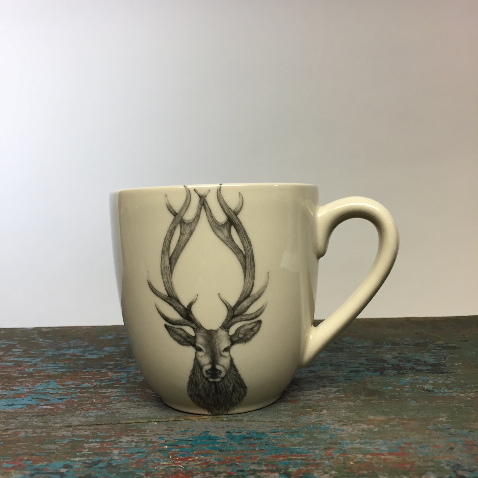 Laura Zindel Red Stag Mug