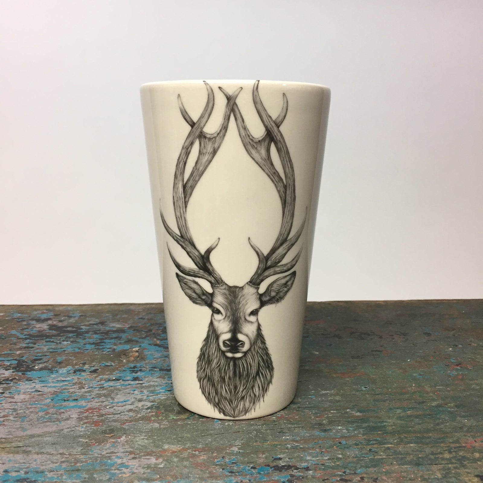 Laura Zindel Red Stag Tumbler