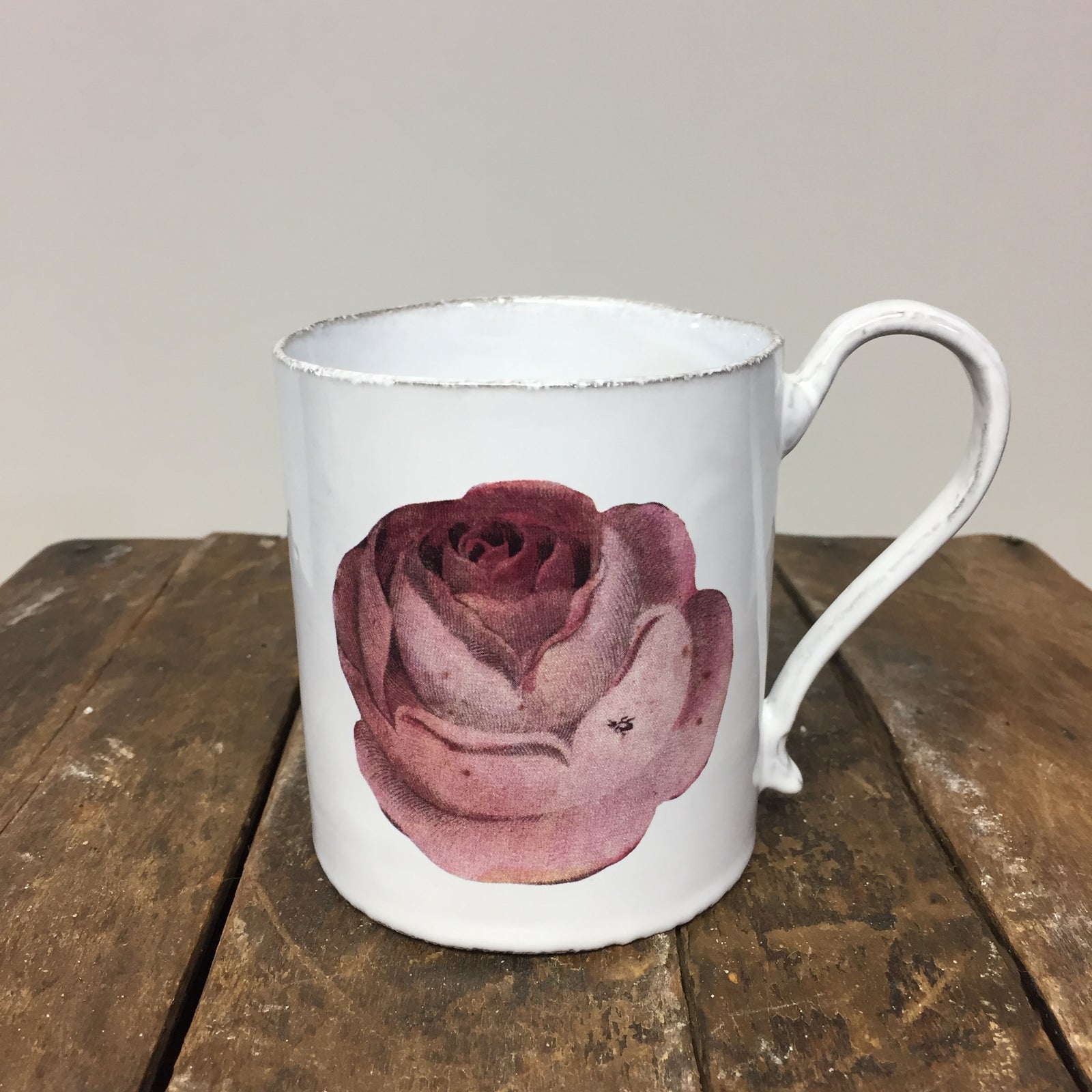 Astier de Villatte John Derian Rose and Insect Mug