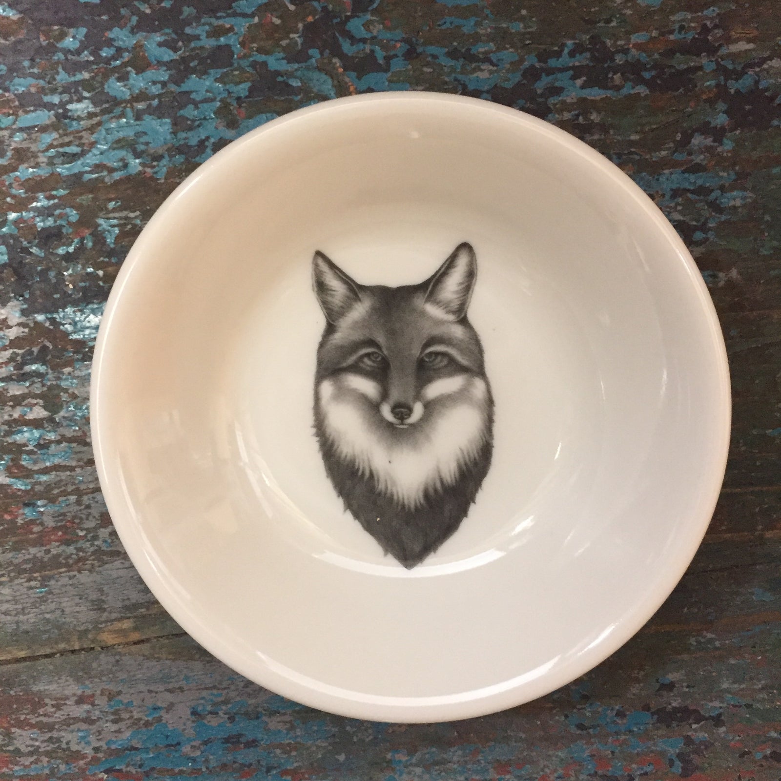 Laura Zindel Fox Portrait Sauce Bowl