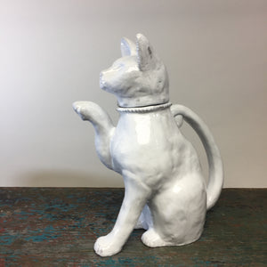 Astier de Villatte Large Setsuko Cat Teapot