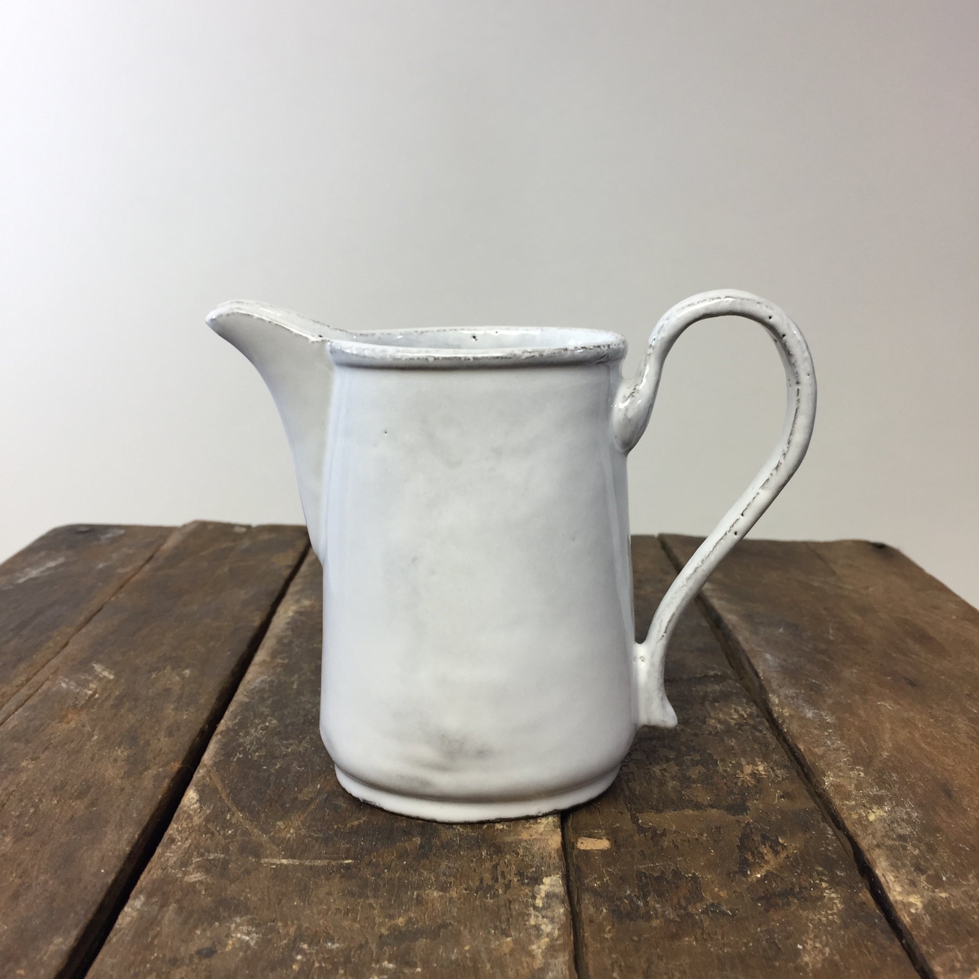 Astier de Villatte Simple Mini Cream Pitcher