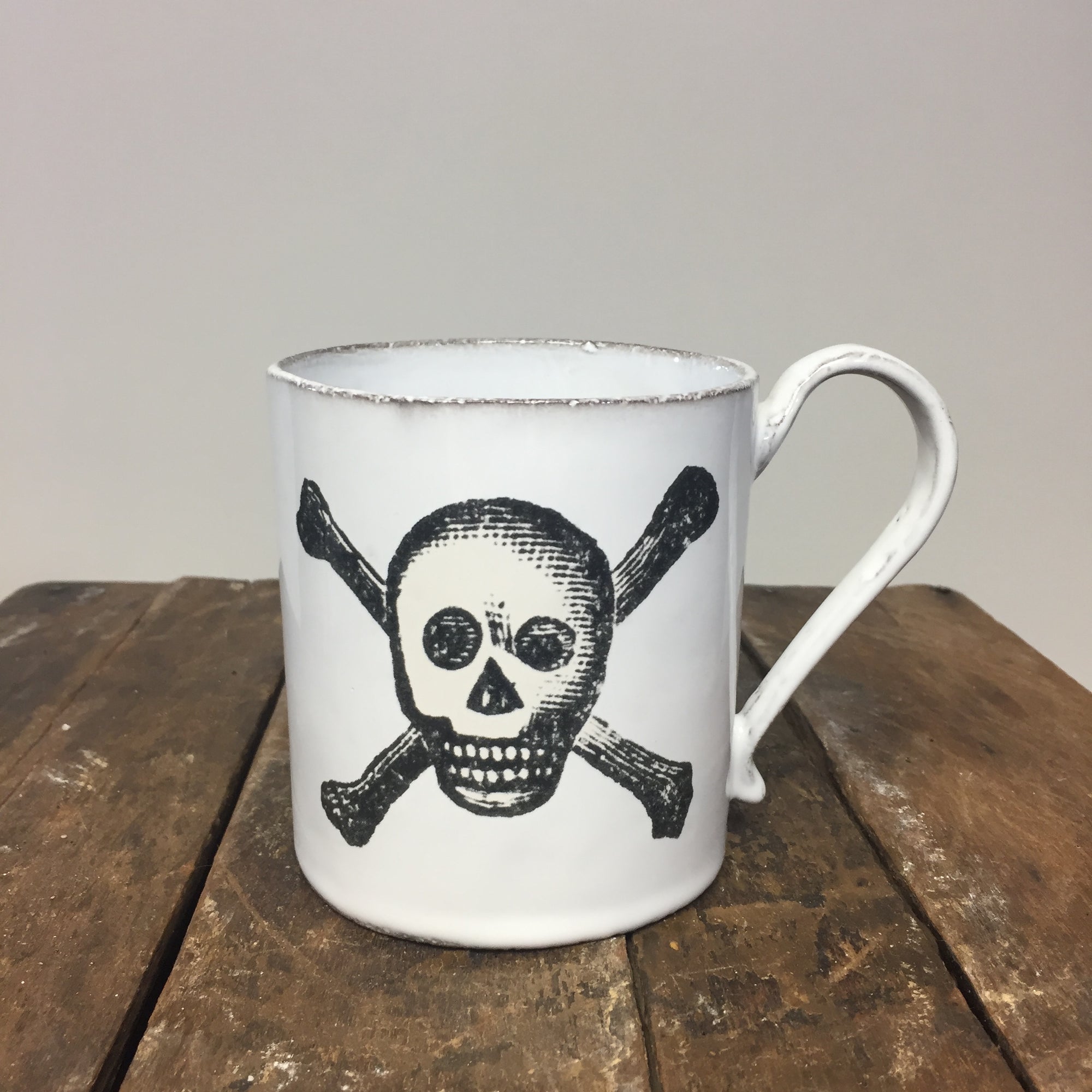 Astier de Villatte John Derian Skull & Bones Mug