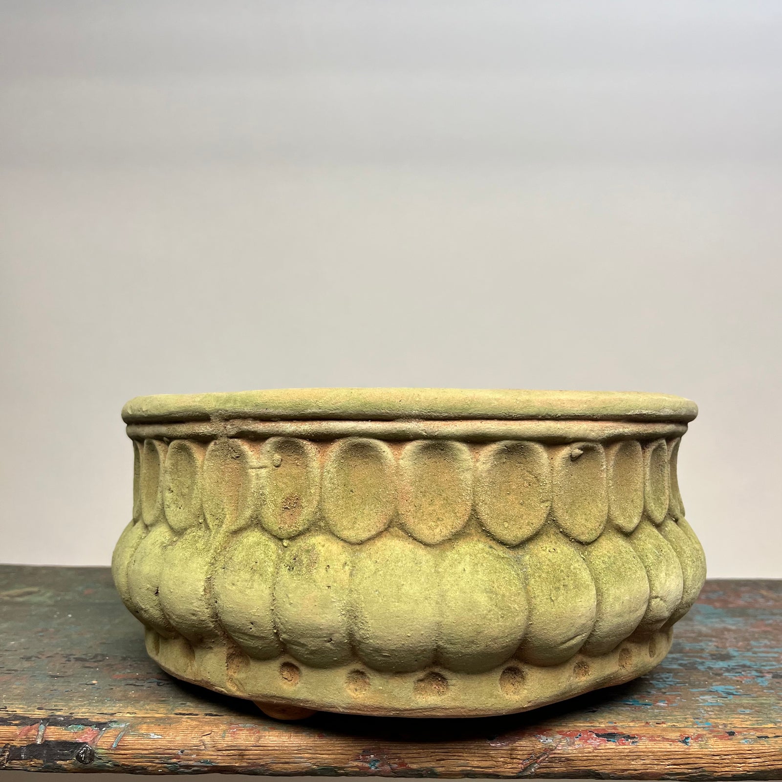 Aged Terracotta Small Trojan Centerpiece