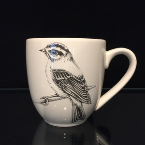 Sparrow Mug by Laura Zindel