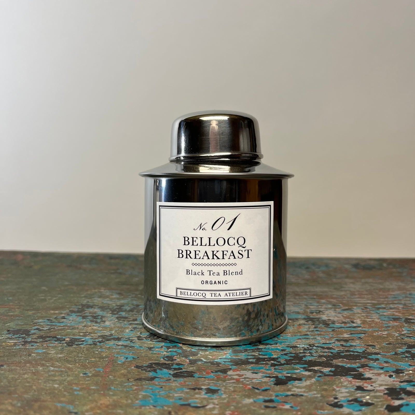 Bellocq Breakfast Tea in Silver Traveler Caddy