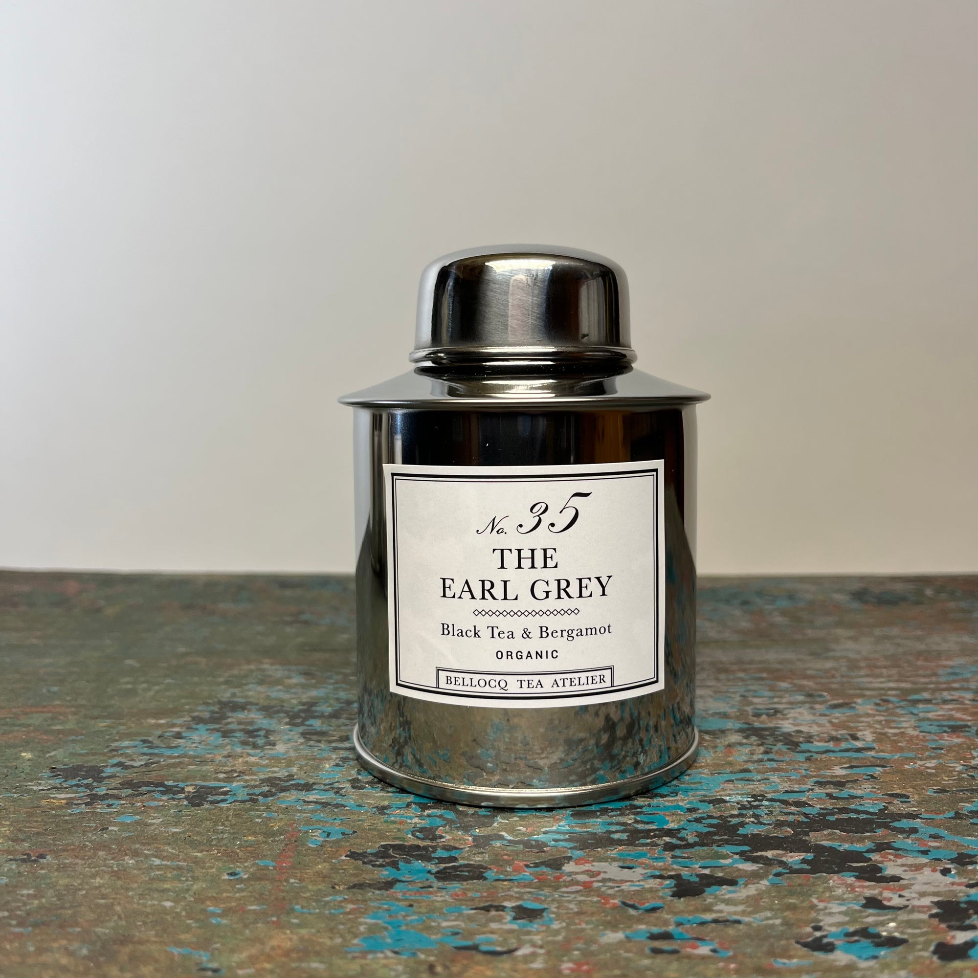 Bellocq The Earl Grey Tea in Silver Traveler Caddy