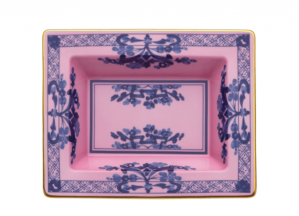 Oriente Italiano Rectangular Vide Poche Azalea