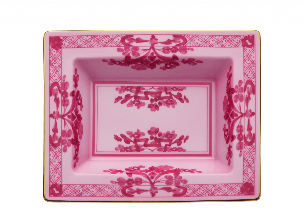 Oriente Italiano Rectangular Vide Poche Porpora