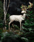 White Stag. Original Photograph by Shelly Mosman