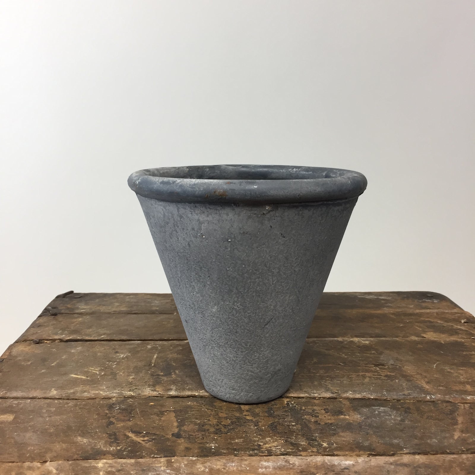 Victorian Style Zinc Pot